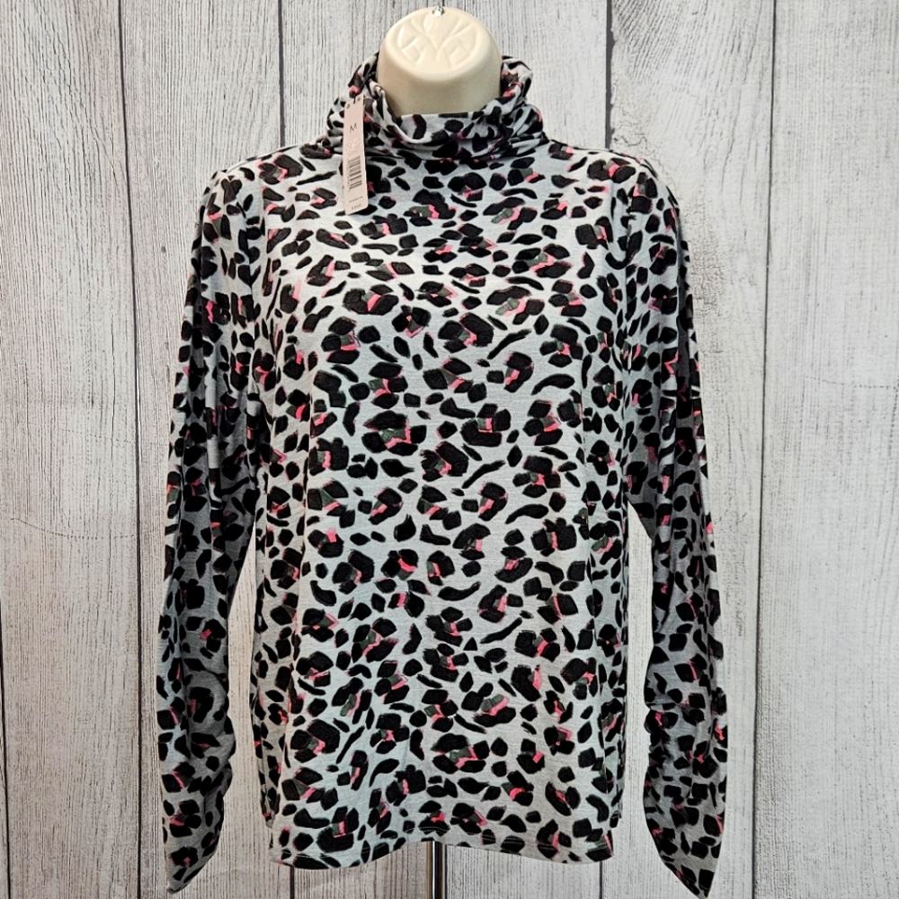 [NWT] NIC+ZOE Women's Cheetah Top - Picture 2 of 10
